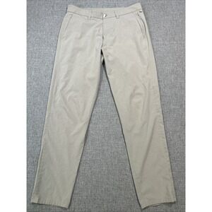 Lululemon Commission Pant Slim Ventlight Mesh Gray Size 33x30 ABC Woven Air